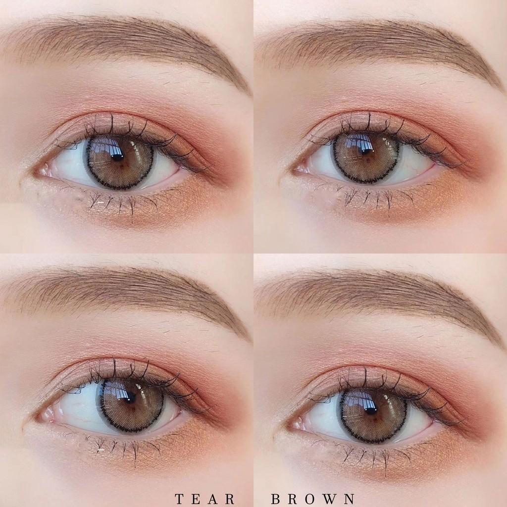 FRESHLADY TEAR BROWN COSMETIC COLORED CONTACT LENSES ME26