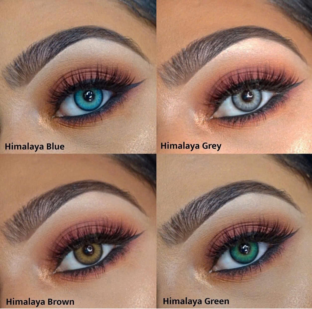 FRESHLADY HIMALAYA BLUE COSMETIC COLORED CONTACT LENSES - EyeQ Boutique