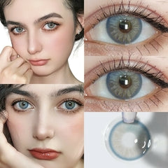 FRESHLADY BLUE DREAM COSMETIC COLORED CONTACT LENSES (FA42-3)